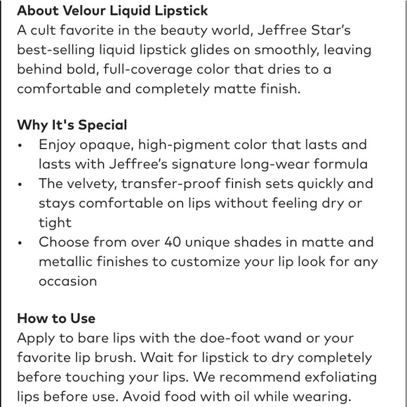 NEW! JEFFREE STAR VELOUR LIQUID Matte LIPSTICK in HIGH SOCIETY Mint Green - Picture 9 of 15